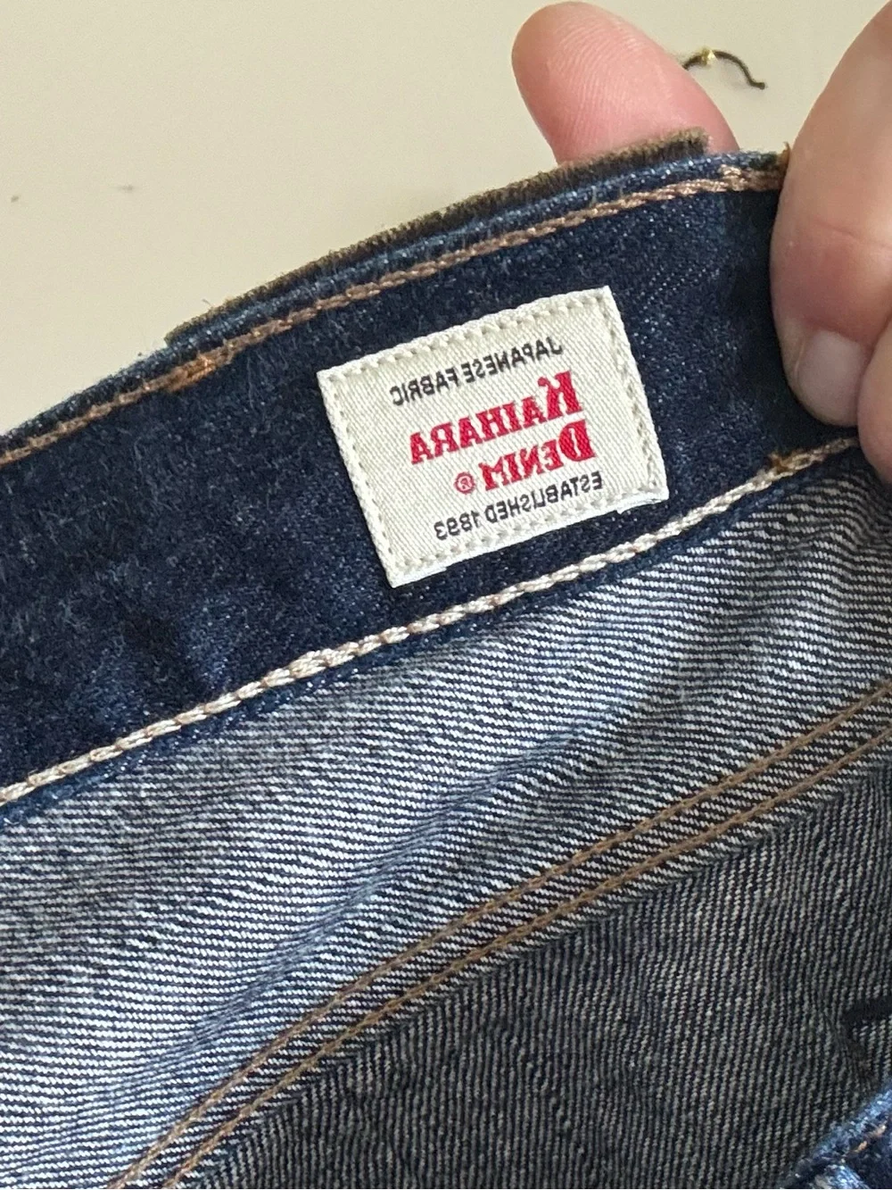 J. Crew Men's Slim Jeans in Dark Blue Indigo